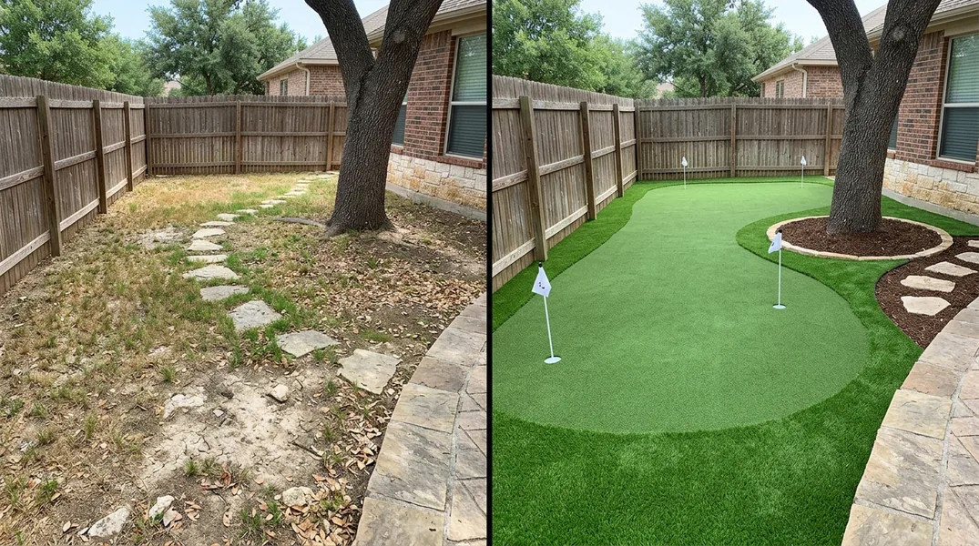 Result artificial grass installation in Killeen - Killeen Artificial Grass Installation
